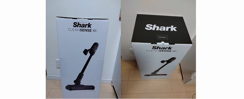 シャーク クリーンセンス iQ＋IW3145（Shark CleanSense iQ+）箱